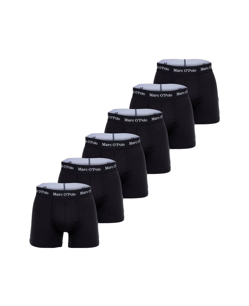 Marc-O´Polo-Herren-Boxershort-6er-Pack-6-PACK-BOXER-schwarz