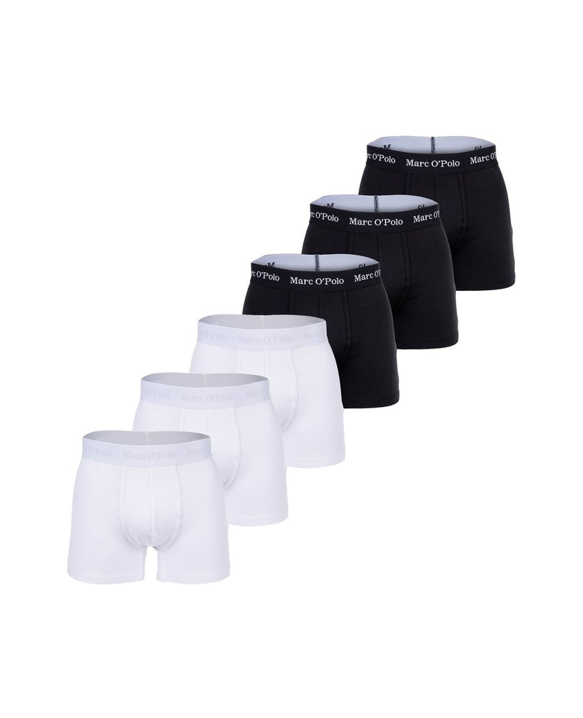 Marc-O´Polo-Herren-Boxershort-6er-Pack-6-PACK-BOXER-schwarz