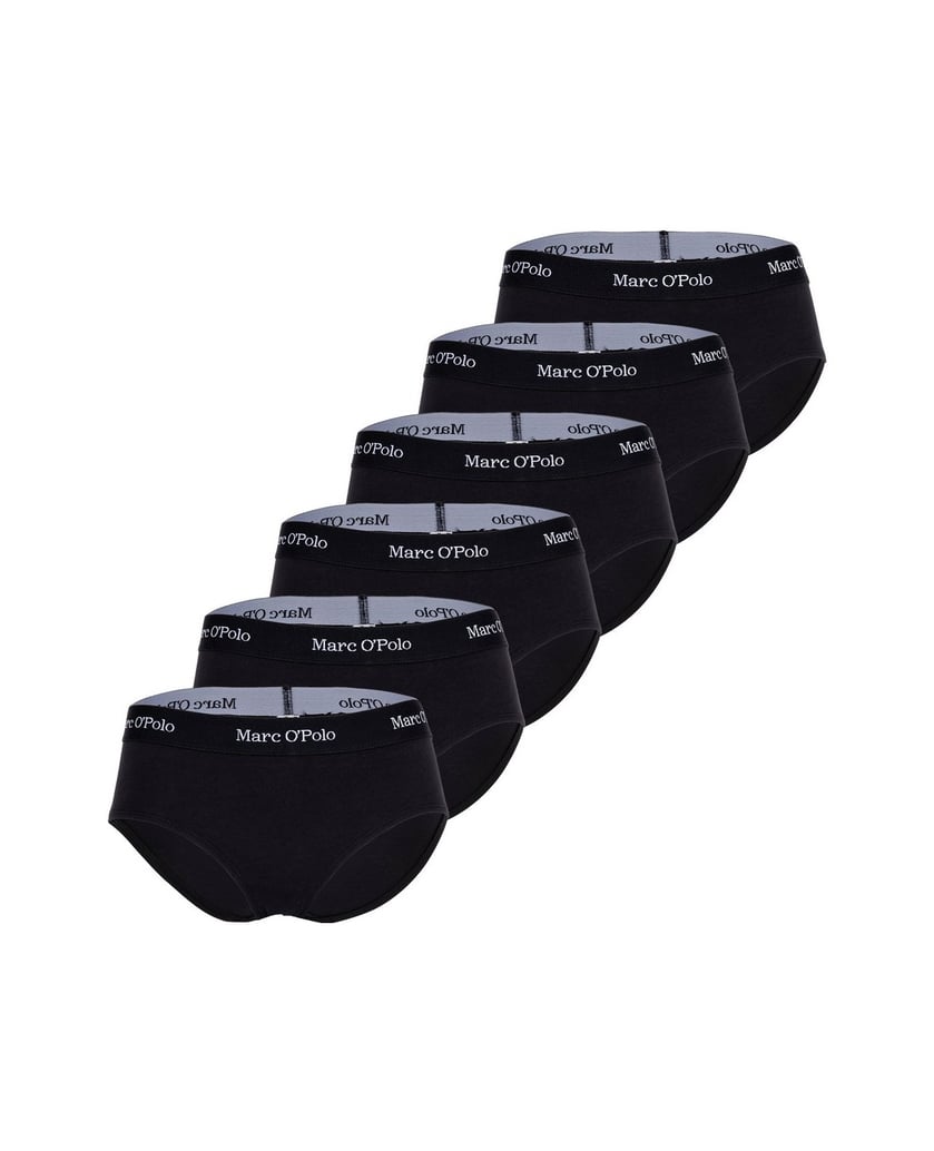 Marc-O´Polo-Damen-Panty-6er-Pack-schwarz
