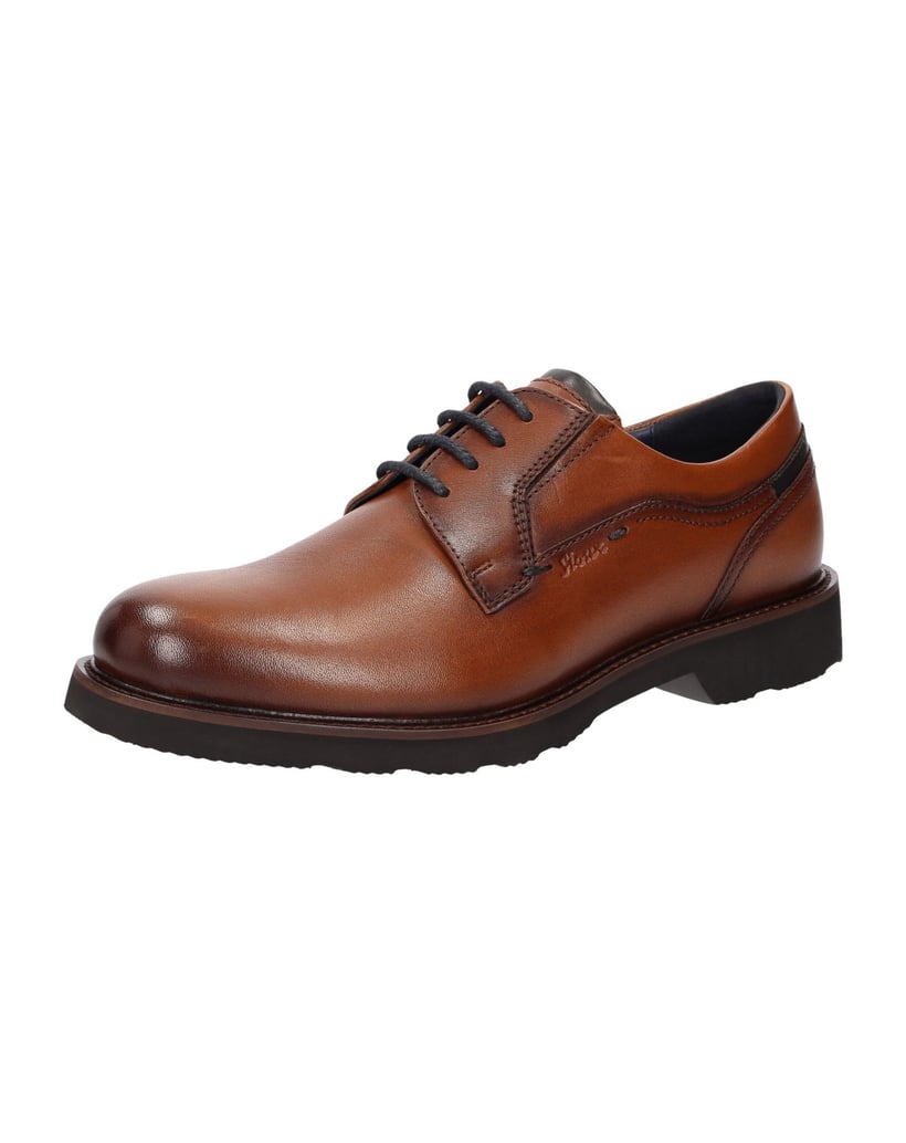 Sioux-Schnürschuh-Dilip-716-H-cognac