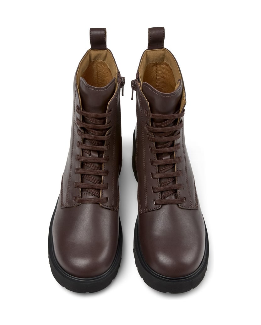 Camper-STIEFELETTEN-MILAH-dunkelbraun