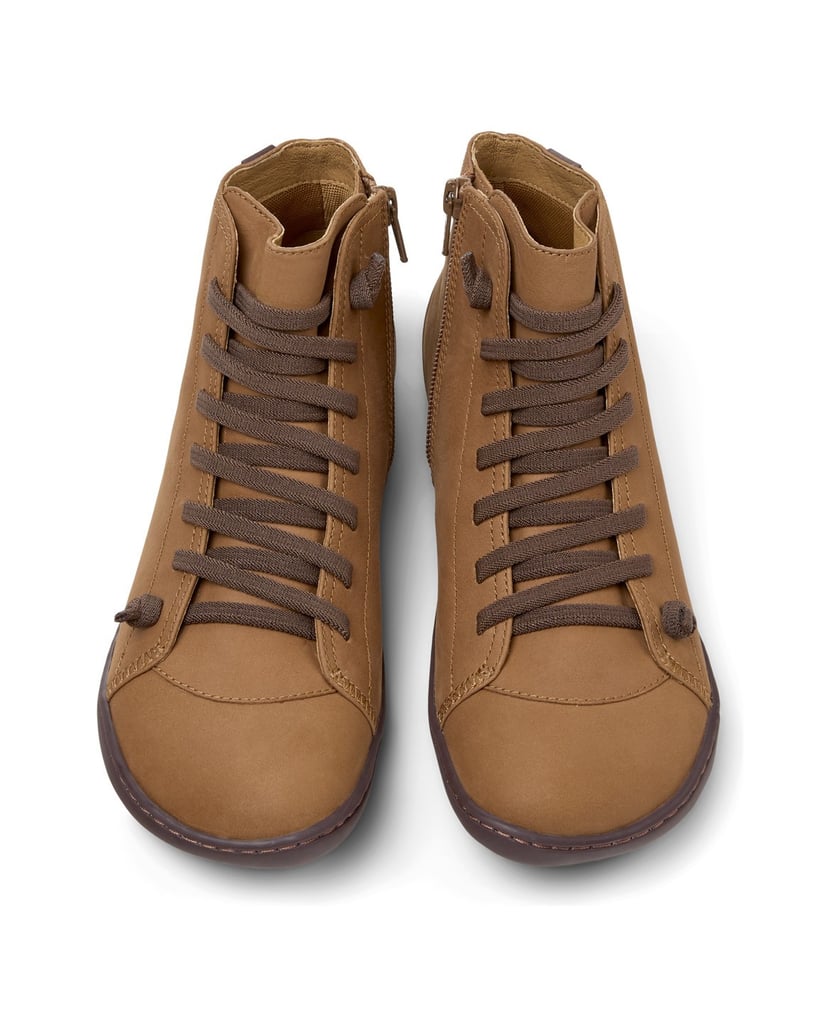 Camper-STIEFELETTEN-PEU-CAMI-mittelbraun