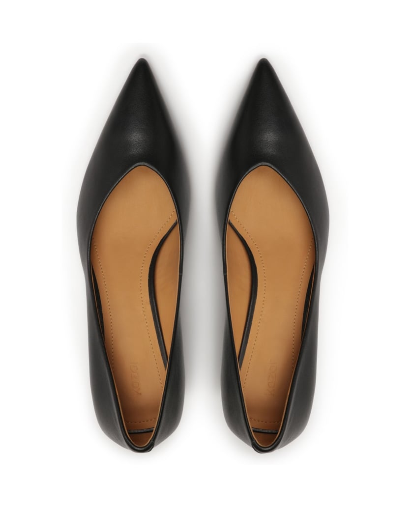 Kazar-Classic-black-pointed-toe-pumps-čierna