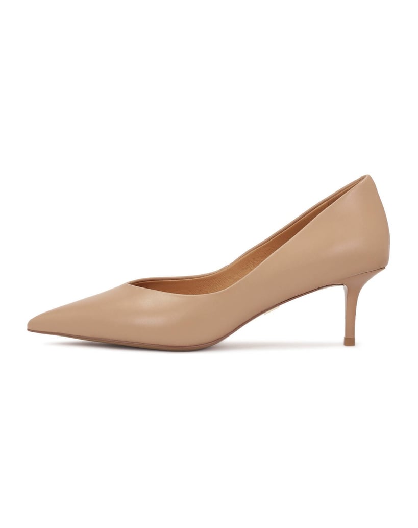 Kazar-Classic-beige-leather-pumps-béžová