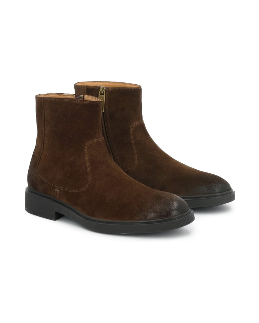 Kazar-Brown-men's-suede-boots-hnědá