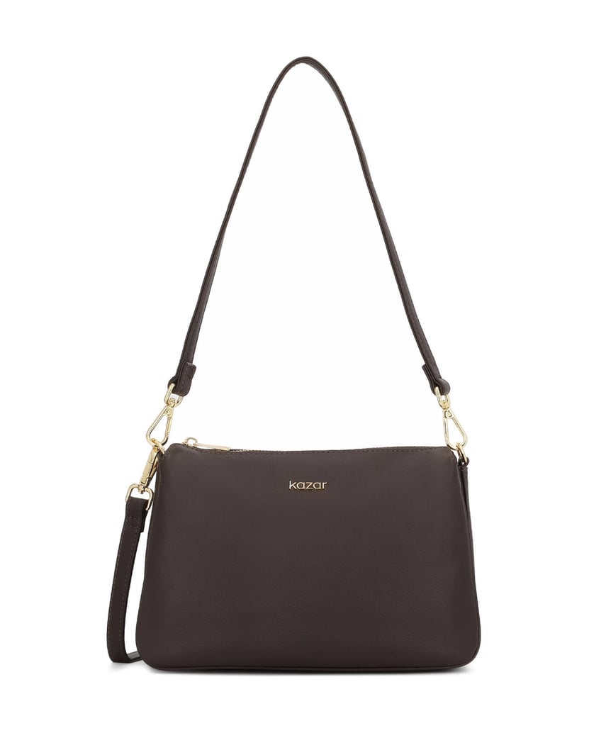 Kazar-Small-brown-handbag-with-two-straps-hnedá