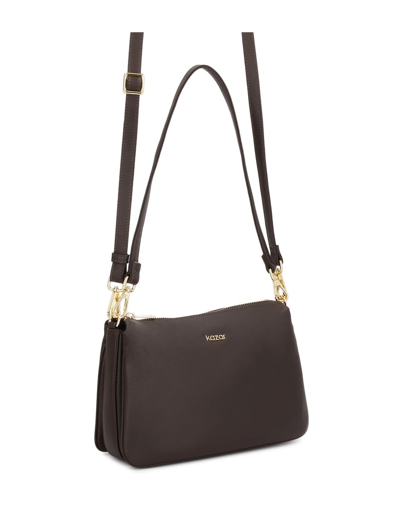 Kazar-Small-brown-handbag-with-two-straps-hnedá