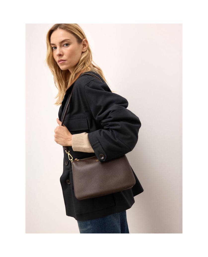 Kazar-Small-brown-handbag-with-two-straps-hnedá