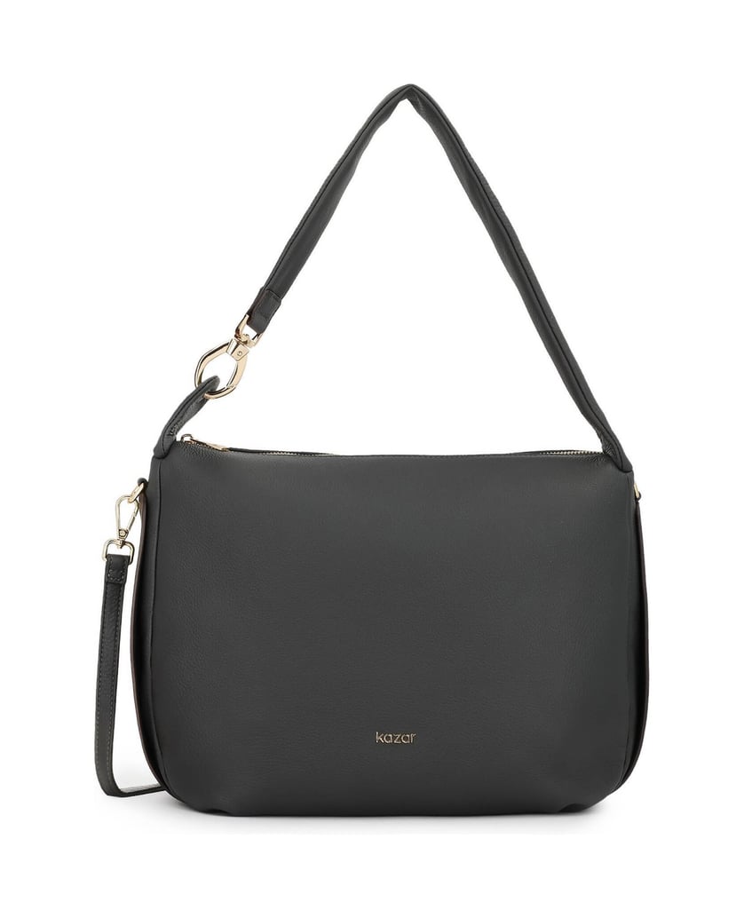 Kazar-Gray-handbag-with-a-comfortable-loose-fit-šedá