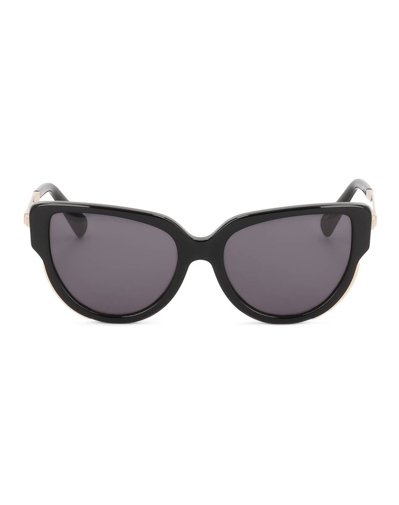 Kazar-Fashionable-sunglasses-in-the-shape-of-a-cat-eye-černá