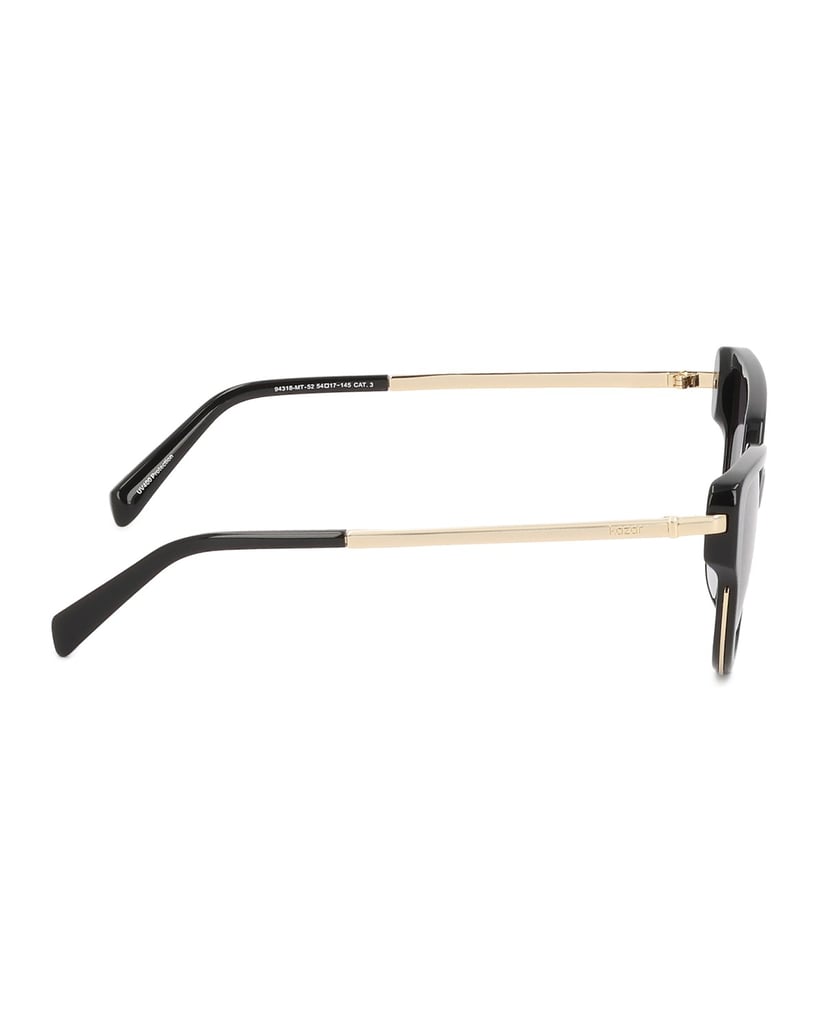 Kazar-Fashionable-sunglasses-in-the-shape-of-a-cat-eye-černá