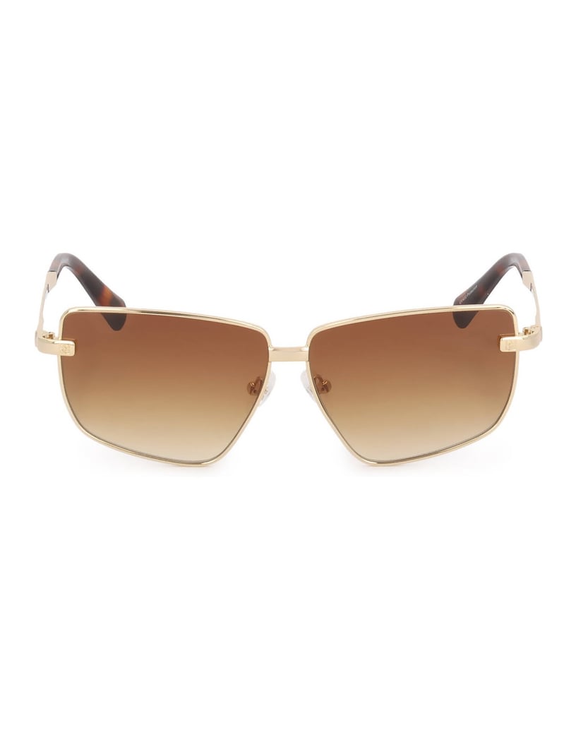 Kazar-Sunglasses-with-metal-frame-and-brown-glasses-zlatá
