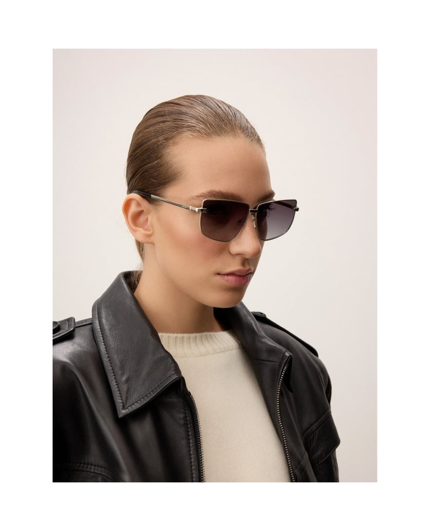 Kazar-Sunglasses-with-geometric-shape-stříbrná