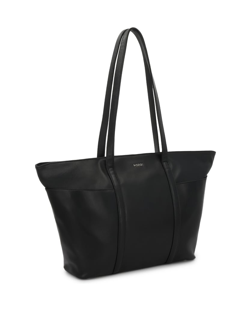 Kazar-Large-leather-tote-bag-čierna