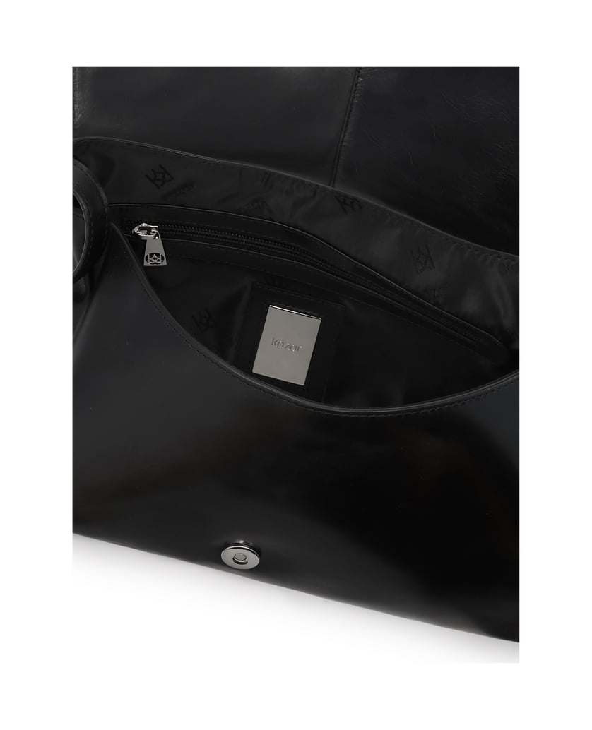 Kazar-Black-handbag-with-strap-černá