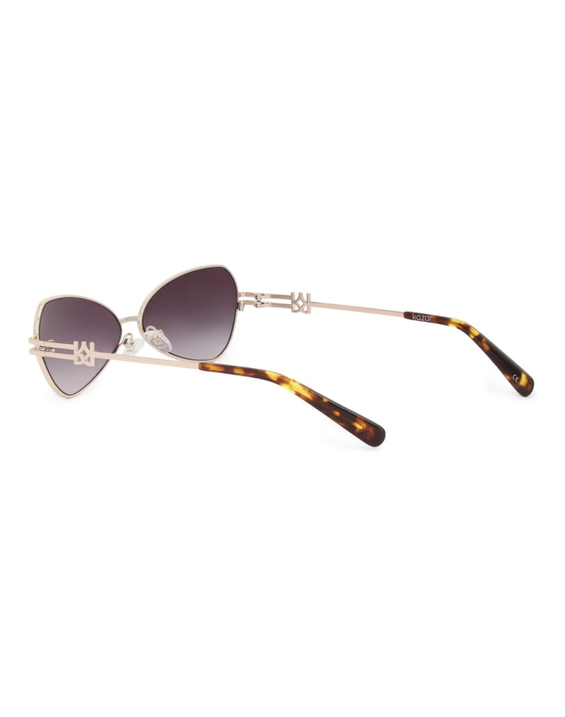 Kazar-Glasses-with-gold-frame-and-monogram-zlatá