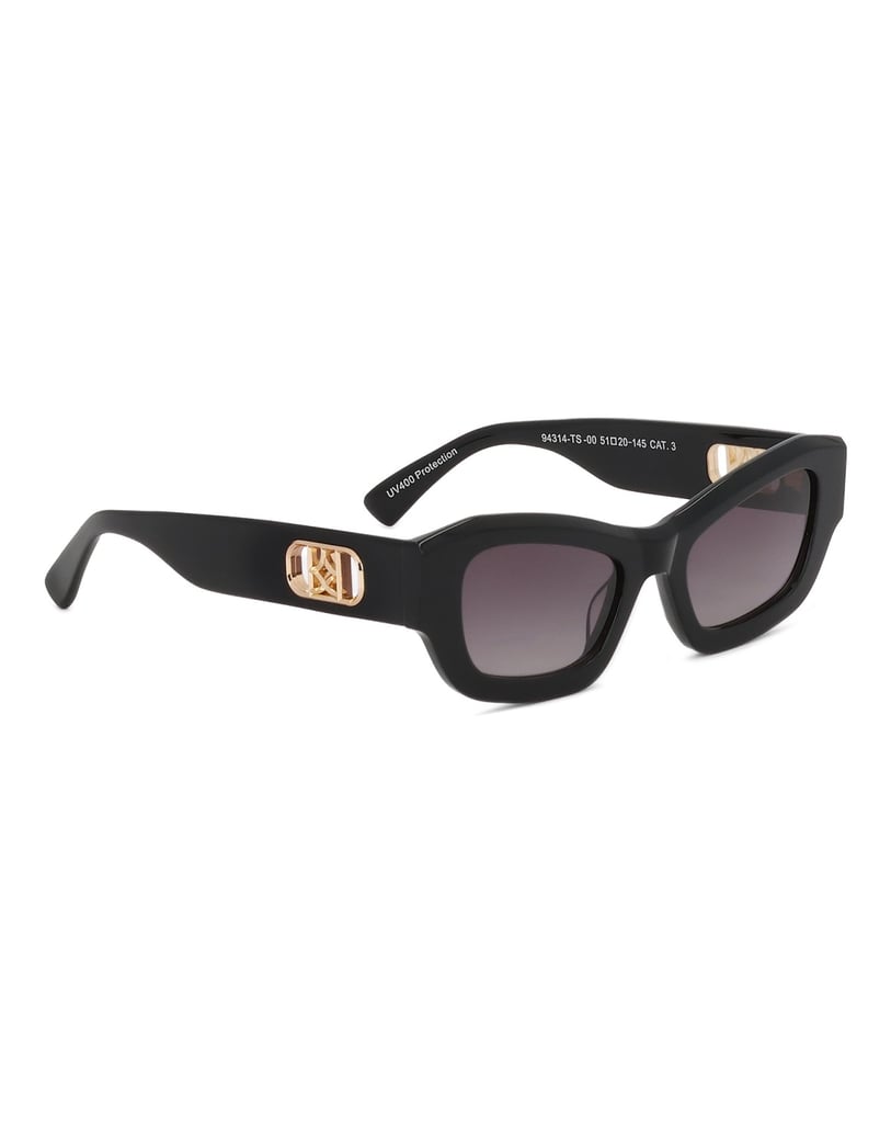 Kazar-Black-glasses-with-gold-monograms-černá