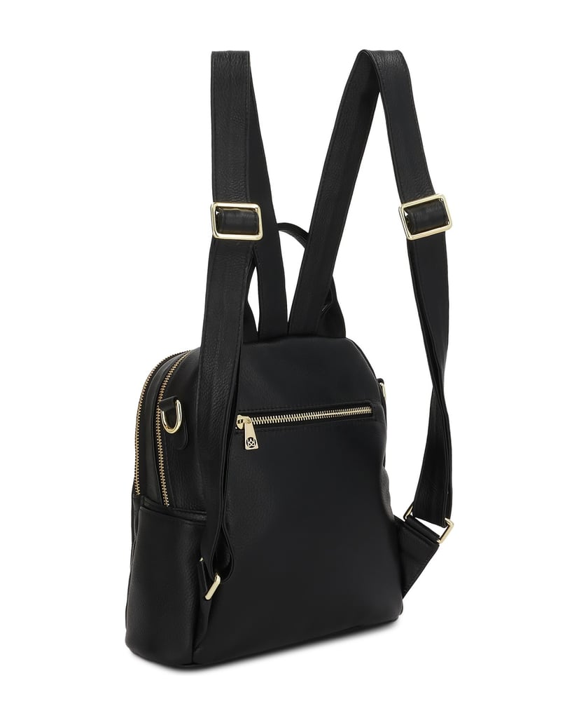 Kazar-Leather-backpack-with-handbag-function-čierna