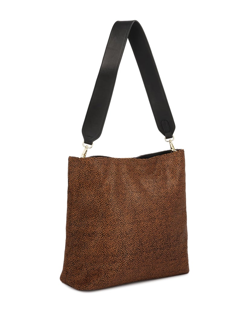 Kazar-Leather-handbag-in-shades-of-brown-and-black-hnědá