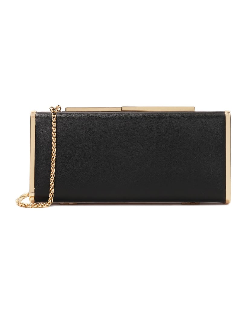 Kazar-Evening-handbag-with-elegant-hardware-černá