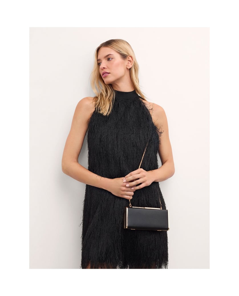 Kazar-Evening-handbag-with-elegant-hardware-černá