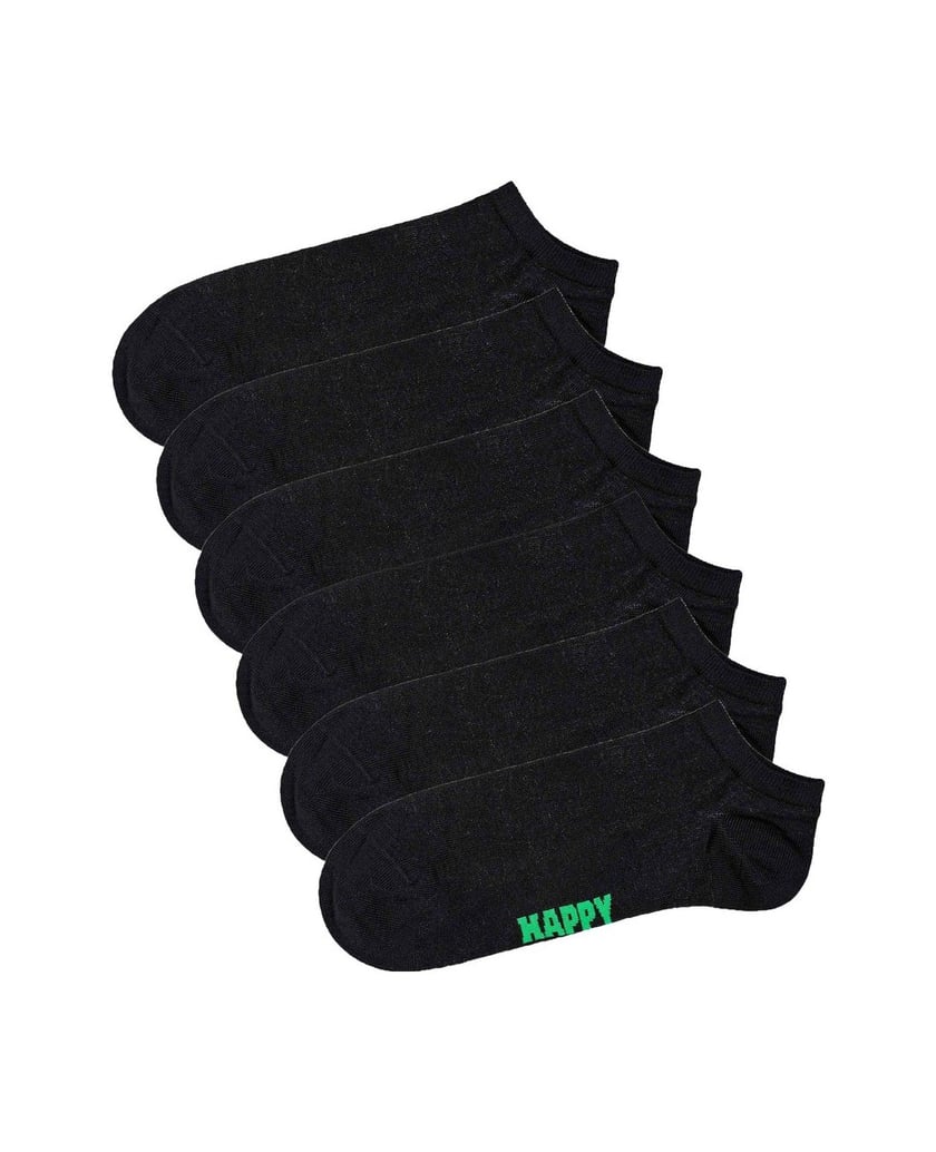 HAPPY-SOCKS-Unisex-Socken-6er-Pack-schwarz