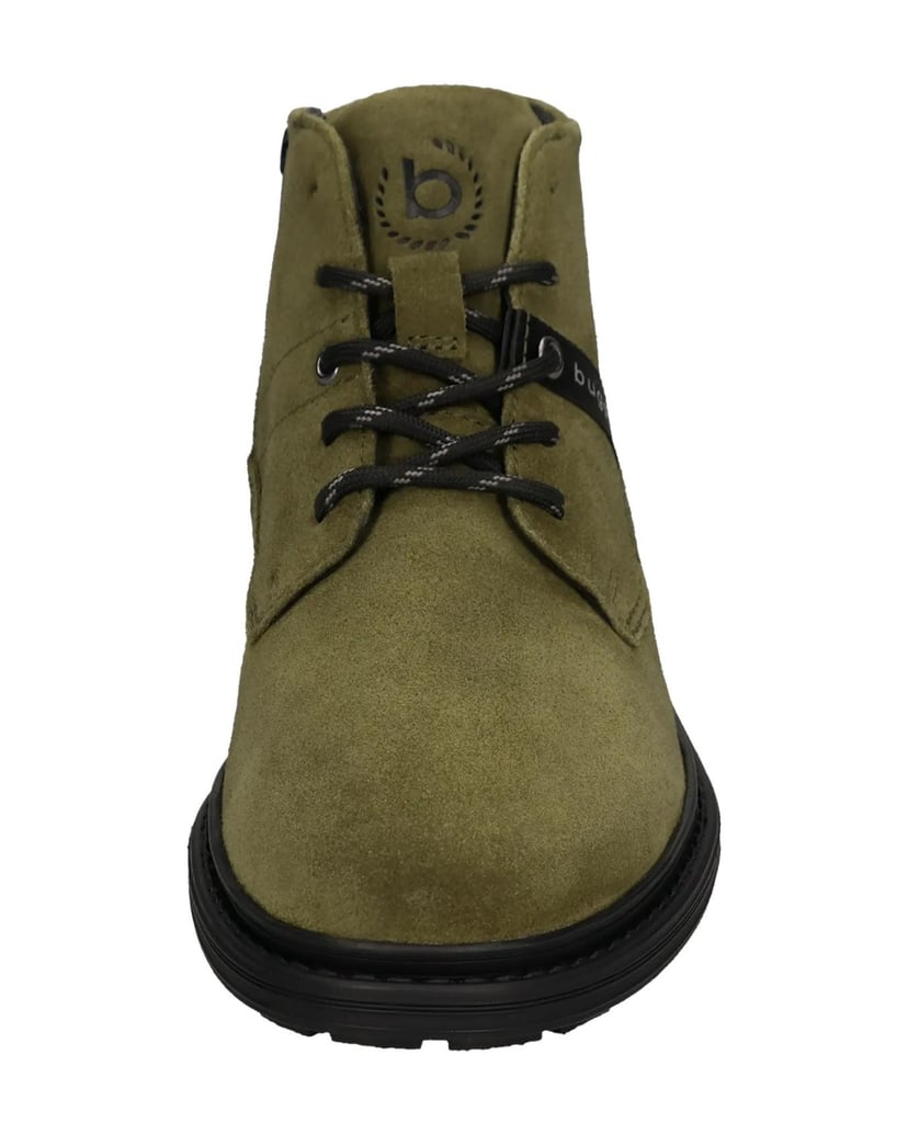 BUGATTI-Schnürstiefel-grün