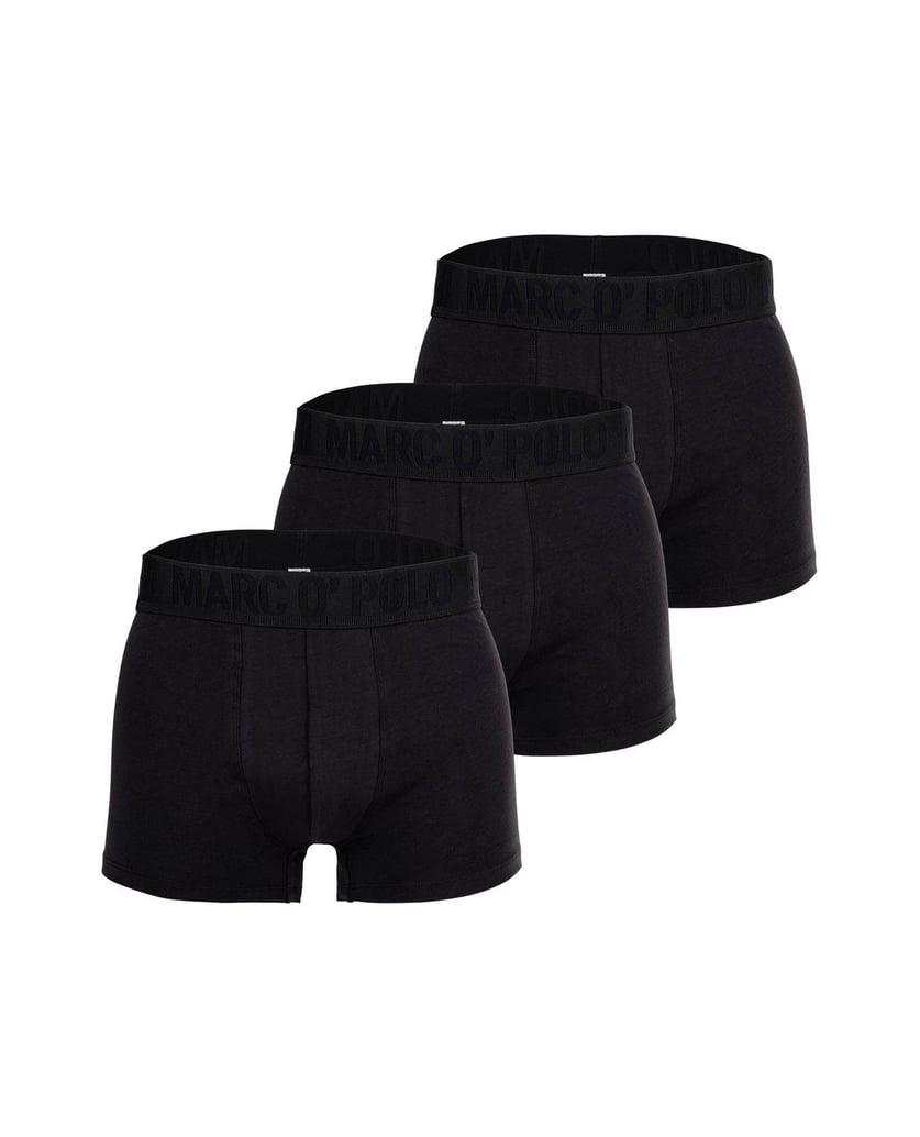 Marc-O´Polo-Herren-Boxershort-3er-Pack-MEN’S-TRUNK-3P-schwarz