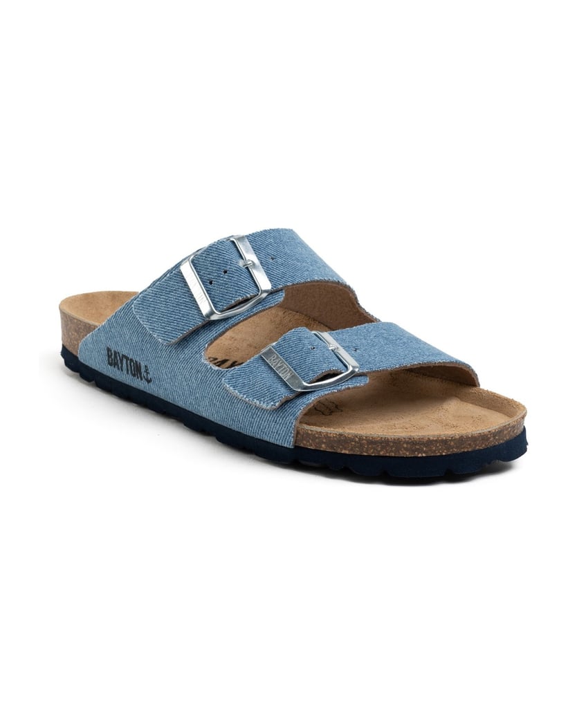 Bayton-Pantoletten-Atlas-Textil-Hellblau-hellblau