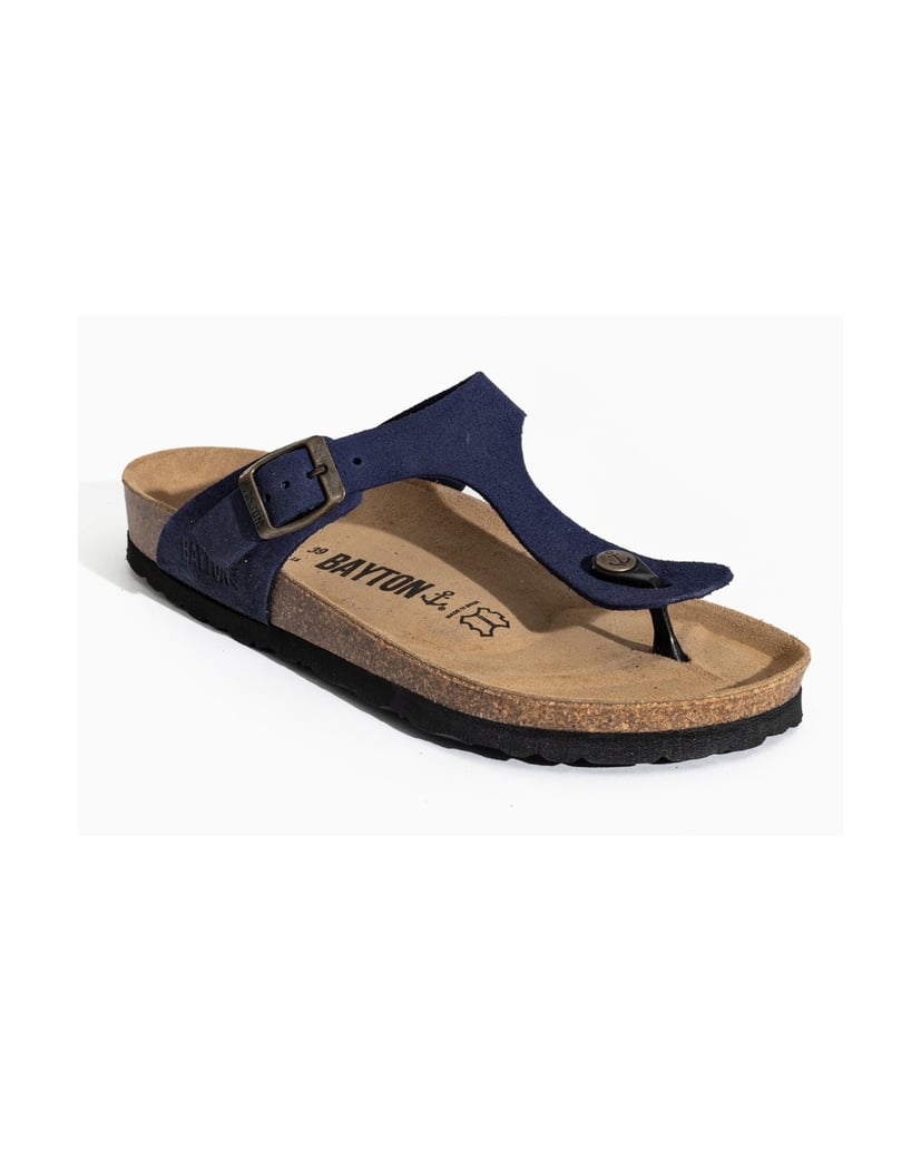 Bayton-Mules-Mercure-Leder-blau