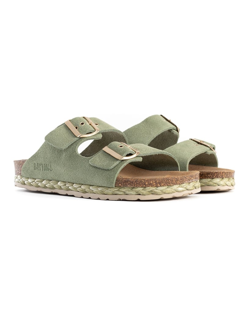 Bayton-Atlas-Leather-Sandals-grün