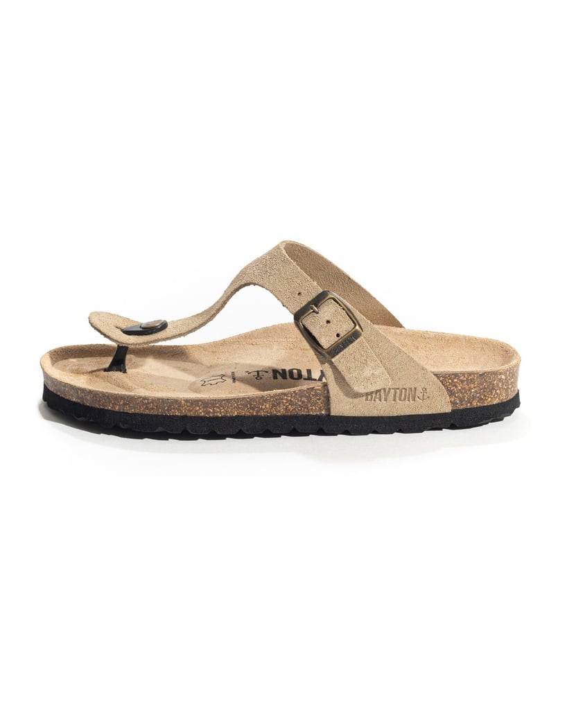 Bayton-Pantoletten-damen-Melia-beige