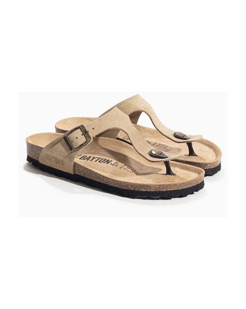 Bayton-Pantoletten-damen-Melia-beige