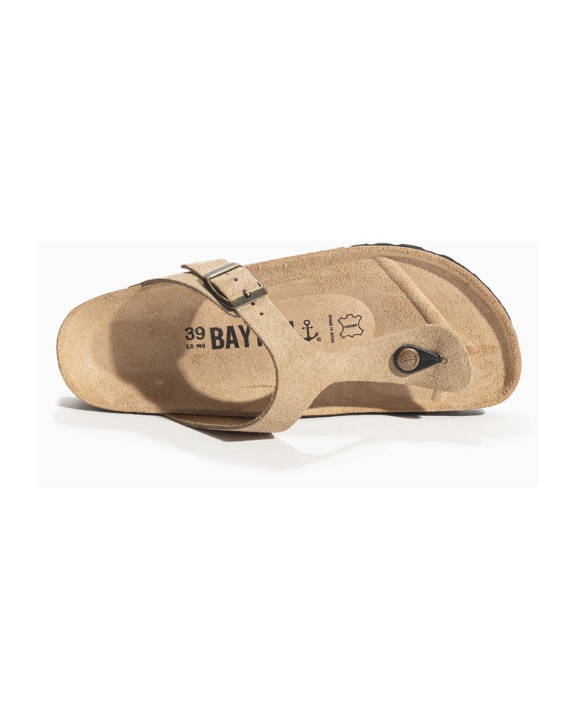 Bayton-Pantoletten-damen-Melia-beige