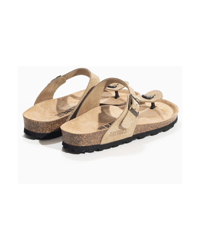 Bayton-Pantoletten-damen-Melia-beige