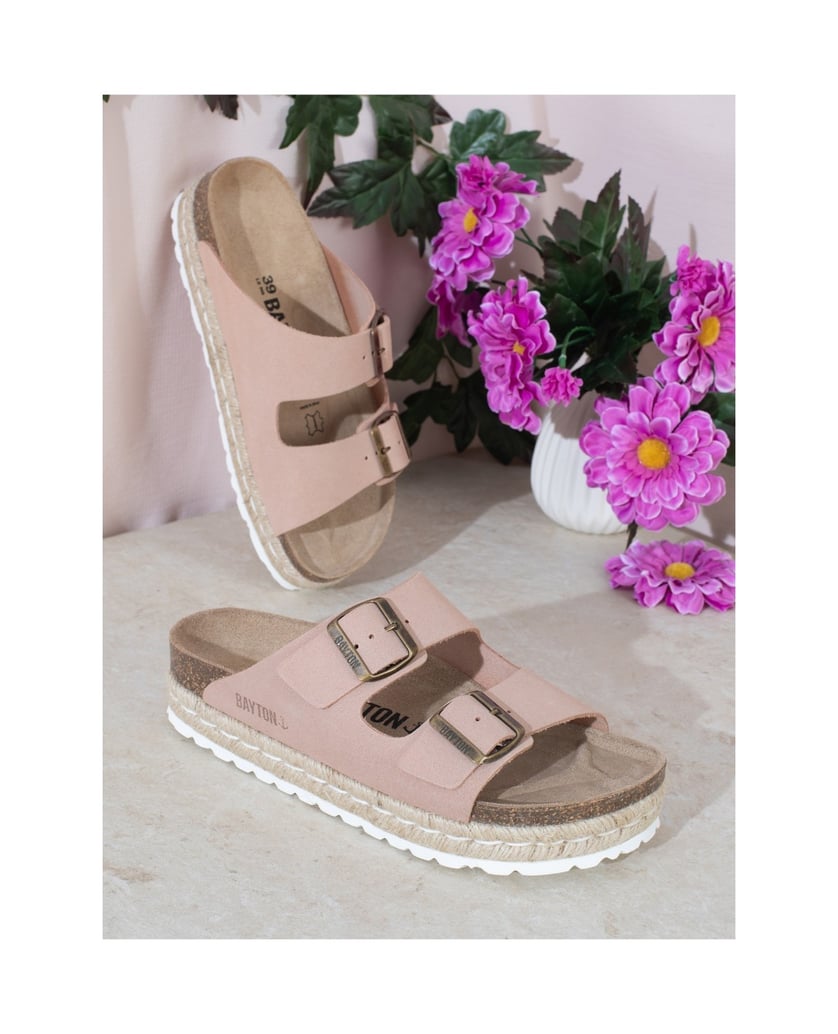 Bayton-Pantoletten-damen-Olympe-off-white