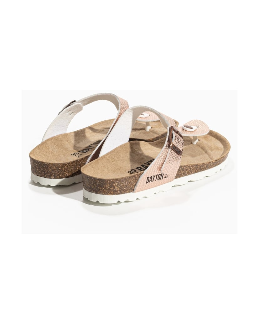 Bayton-Pantoletten-damen-Melia-gold