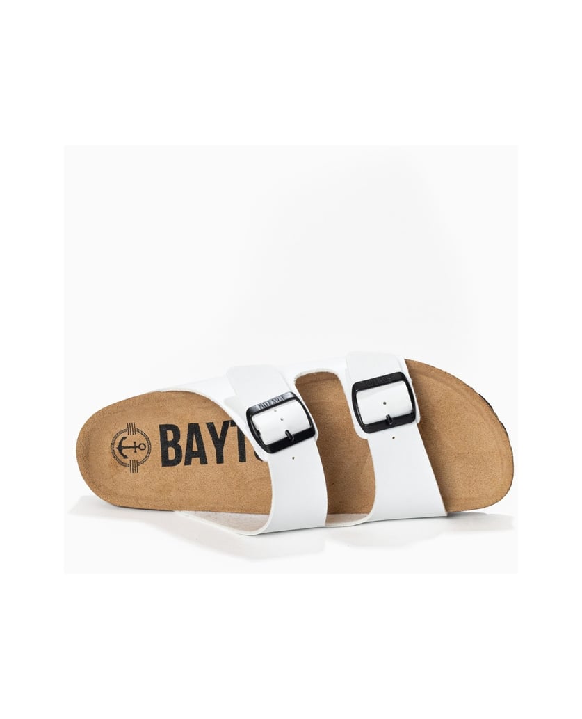 Bayton-Pantoletten-herren-Atlas-weiss