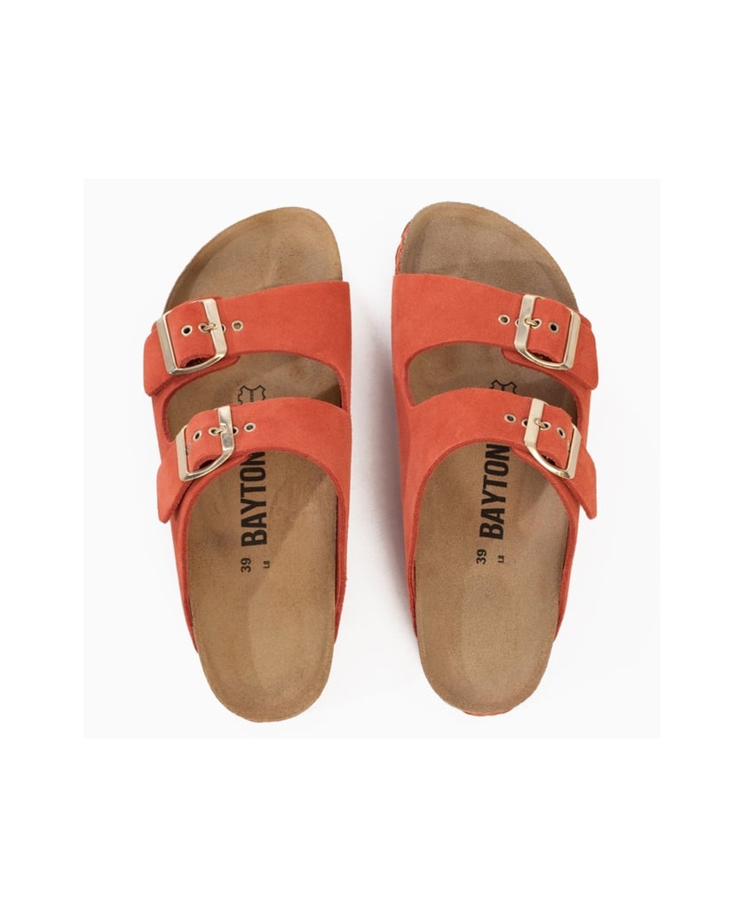 Bayton-Women's-Atlas-leather-mules-schwarz