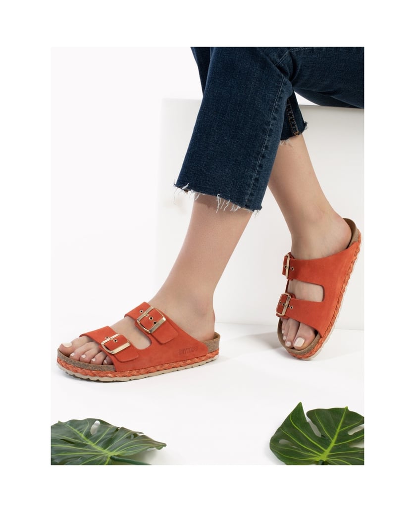 Bayton-Women's-Atlas-leather-mules-schwarz