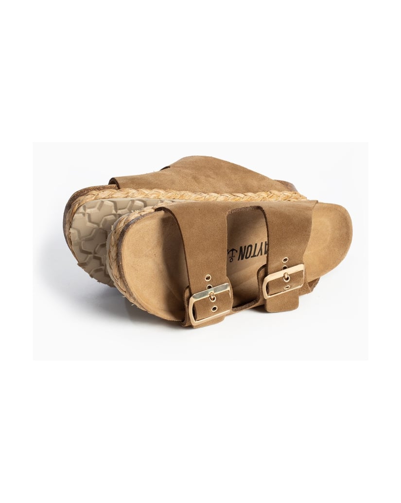 Bayton-Women's-Atlas-leather-mules-schwarz