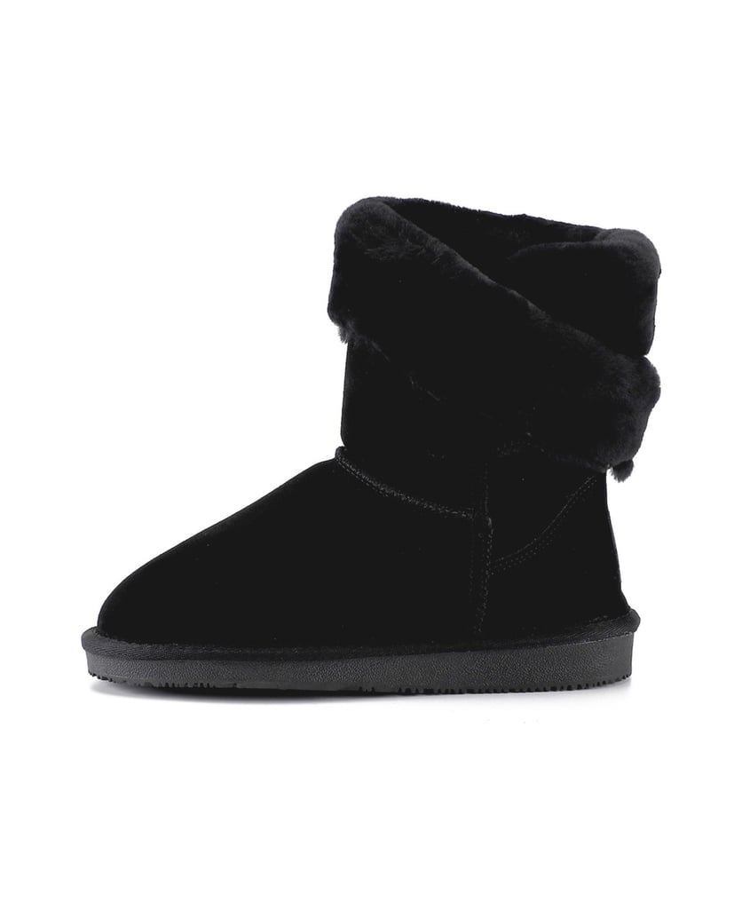 Gooce-BEVERLY-Winter-Suede-Boots-schwarz