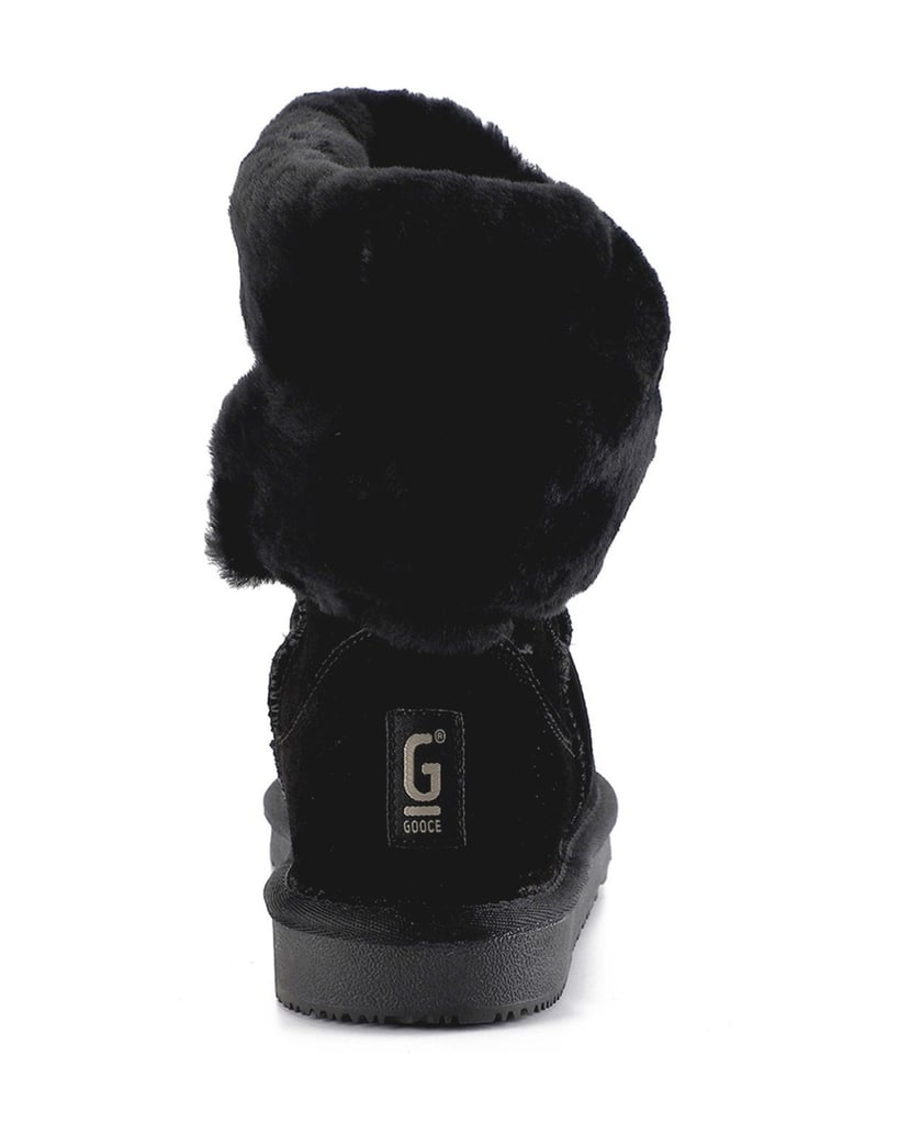 Gooce-BEVERLY-Winter-Suede-Boots-schwarz