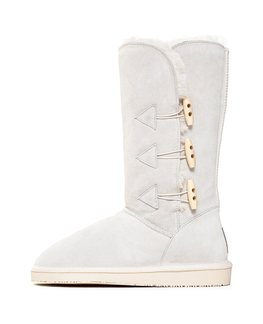 Gooce-CORNICE-Winter-Suede-Leather Boots-off-white