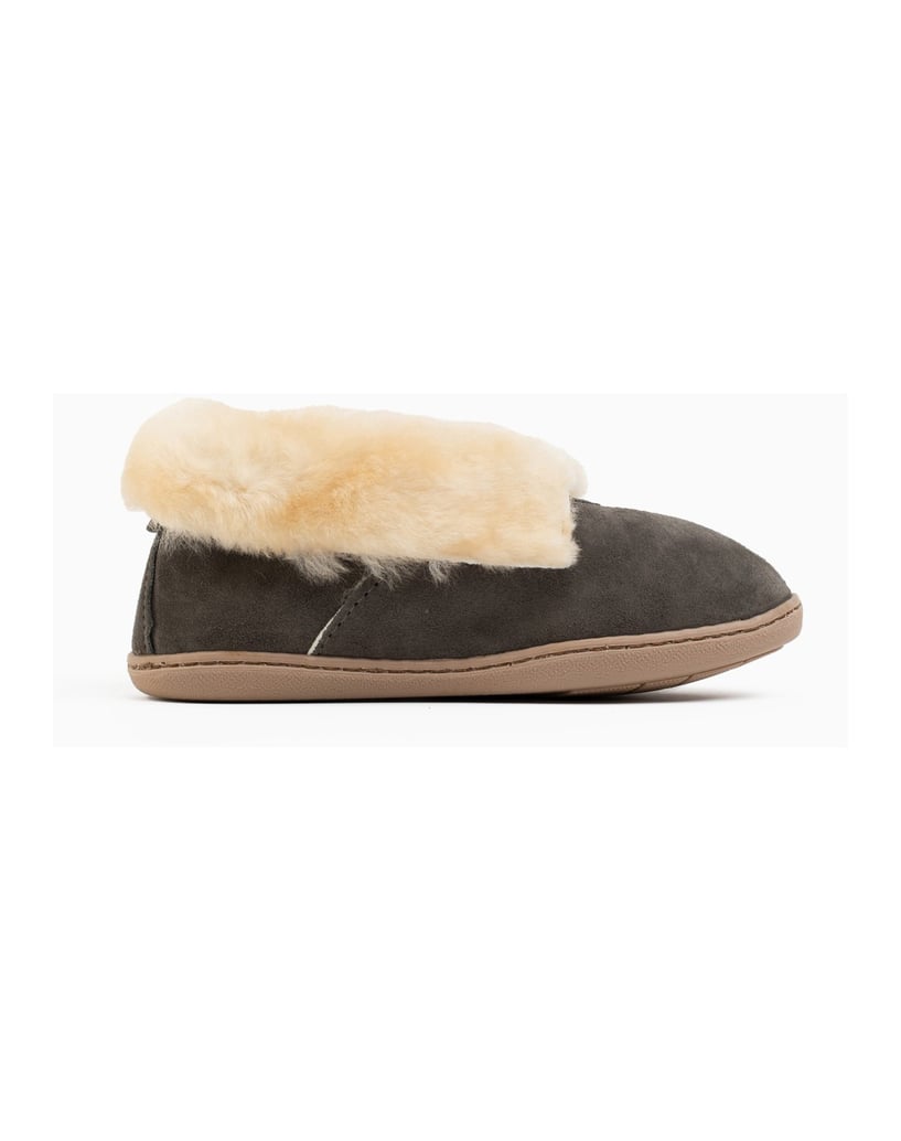 MINNETONKA-Sheepskin-Ankle-Boot-grau
