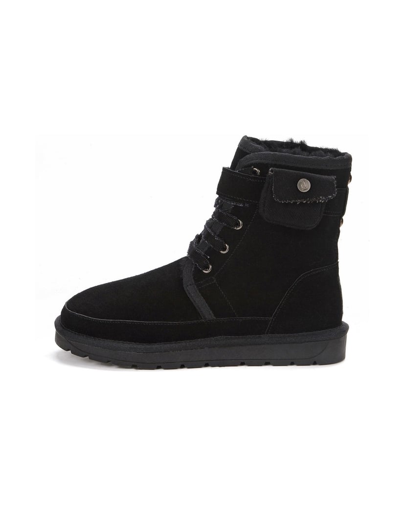 Gooce-DAYANA-Winterstiefel-aus-Wildleder-schwarz