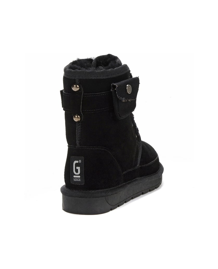 Gooce-DAYANA-Winterstiefel-aus-Wildleder-schwarz