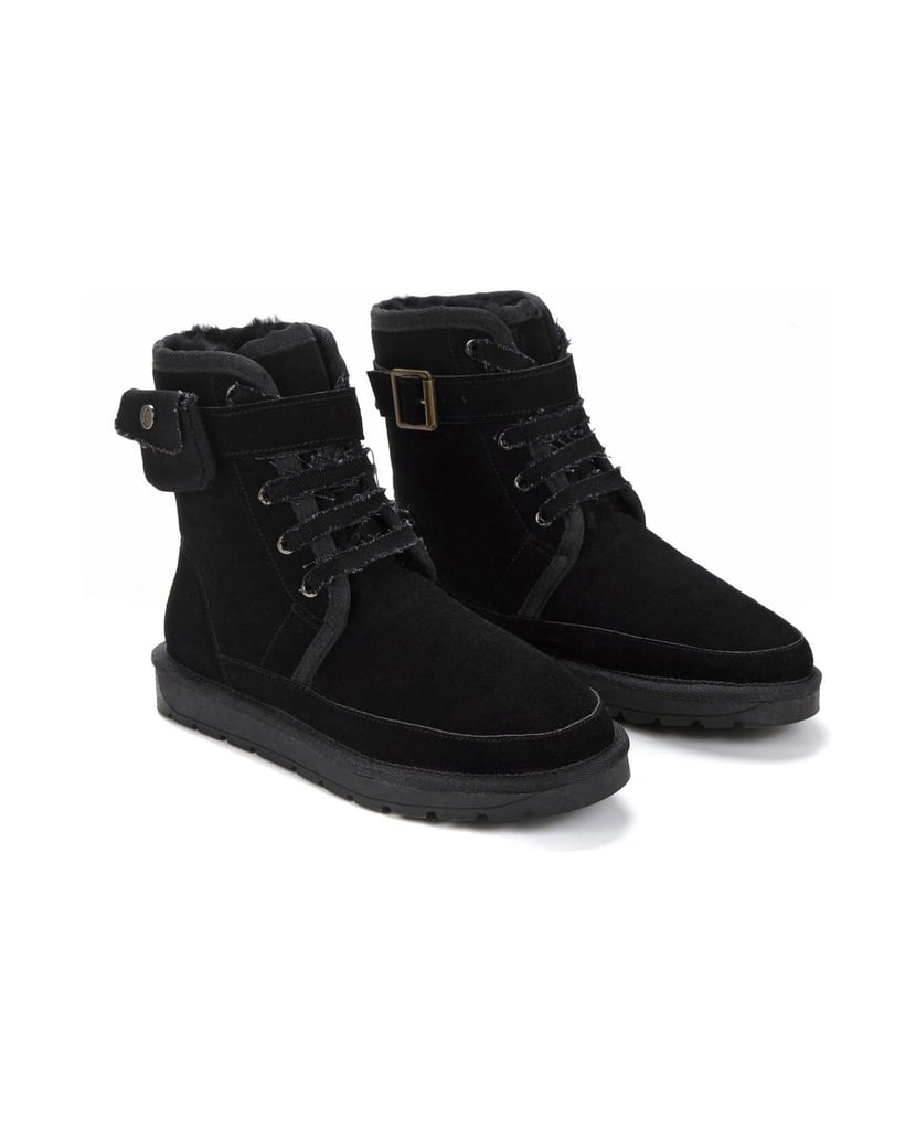 Gooce-DAYANA-Winterstiefel-aus-Wildleder-schwarz