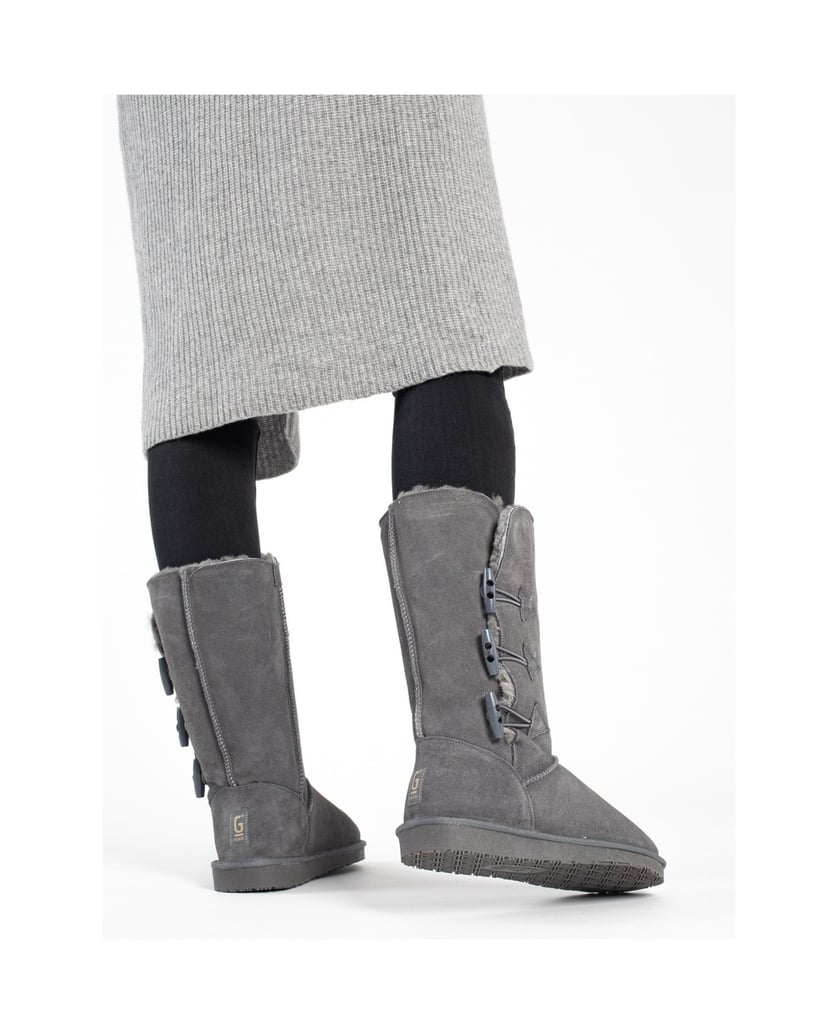 Gooce-CORNICE-Winterstiefel-aus-Wildleder-grau