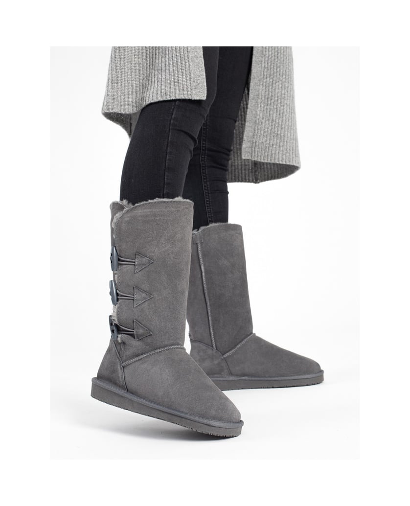 Gooce-CORNICE-Winterstiefel-aus-Wildleder-grau